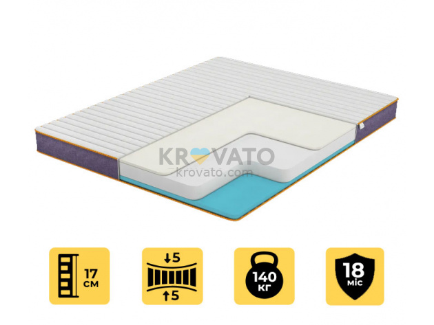 Безпружинний матрац Aster Flowers Collection