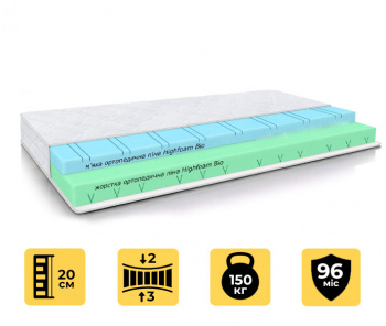 Матрас Highfoam Noble Argentum Moon