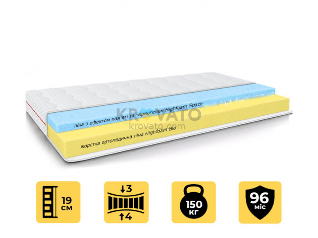 Матрас Highfoam Noble Aurum Space