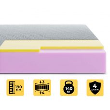 Безпружинний матрац Highfoam Bellagio Piano