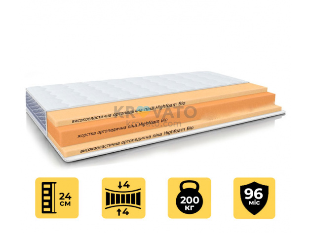 Матрац Highfoam Noble Platinum Hercules