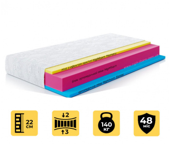 Матрац Highfoam Zephyr Jelly