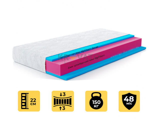 Матрас Highfoam Zephyr Macaroon