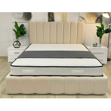 Белая кровать Хюпер