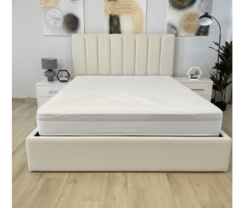 Біле ліжко Стенлі