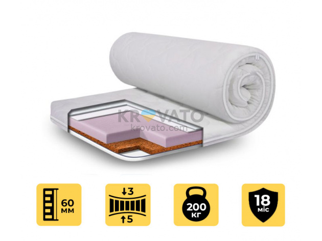 Матрац топер COCOS