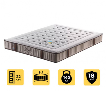 Безпружинний матрац Elara 22 см