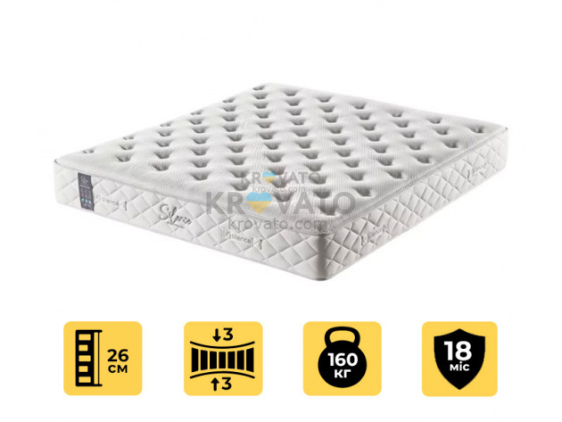 Безпружинний матрац Prestige 26 cm