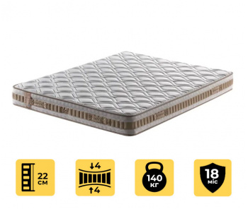 Безпружинний матрац Riviera 22 см