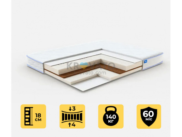 Беспружинный матрас Ego Cocos