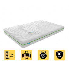 Безпружинний ортопедичний матрац Candy Green (Кенді Грін)