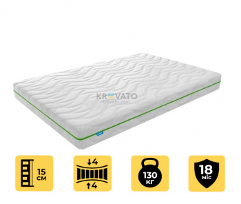 Безпружинний ортопедичний матрац Candy Green (Кенді Грін)