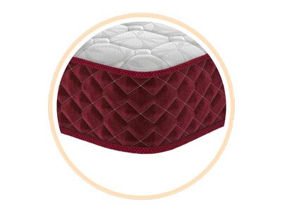 Double Jacquard — жаккардовая ткань чехла матраса Come-For RedPeak Фудзи